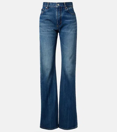 Alaïa Bootcut Jeans In Blue