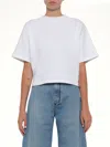 Alaïa Open Back T-shirt In White