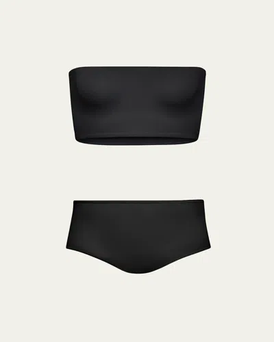 ALAÏA BRA TUBE TOP AND UNDERWEAR SET
