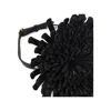 Alaïa Flower Leather Necklace In Black