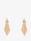 Alaïa Hook And Loop Earrings In Gold