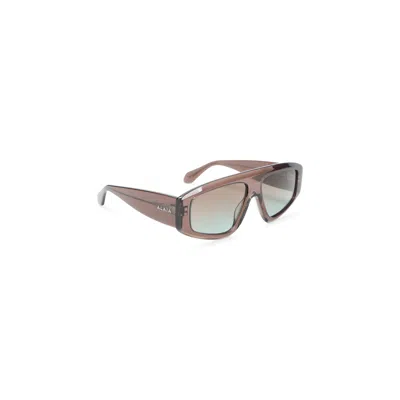 Alaïa Alaia Brown Acetate Sunglasses