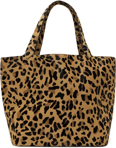 Alaïa Brown 'le Cabas' Tote