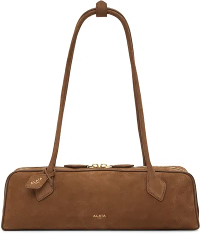 ALAÏA BROWN 'LE TECKEL' MEDIUM BAG