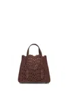 Alaïa Women Brown Mina 20 Shoulder Bag In Brown