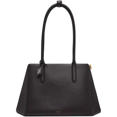 Alaïa Brown Prisme Bag In U15 Brun Fume