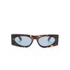 Alaïa Brown Sunglasses Women In Brown