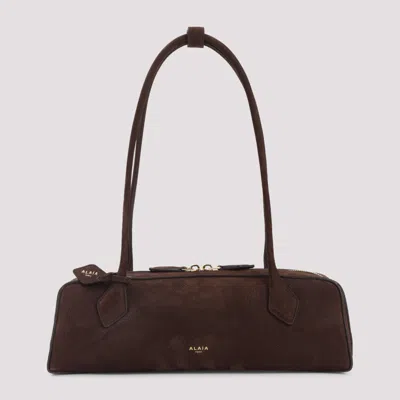 Alaïa Brown Teckel Medium Shoulder Bag