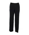 Alaïa Buckle Stretch Casual Pants In Black