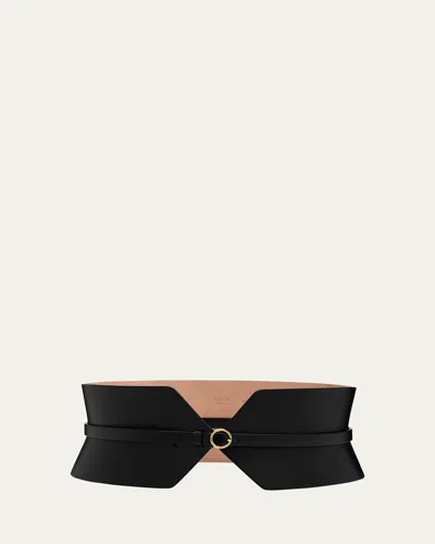 ALAÏA BUCKLE WIDE BUSTIER BELT