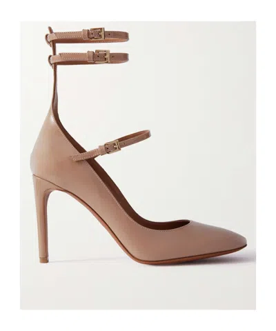 Alaïa Buckled High Heels In Brown