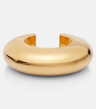 Alaïa Bumper Cuff Bracelet In Gold