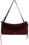 Alaïa Burgundy 'le Click' East West Medium Bag