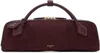 Alaïa Burgundy 'le Teckel' Clutch Bag In Burgundy