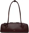 Alaïa Burgundy 'le Teckel' Medium Bag In 325 - Rouge Grenat