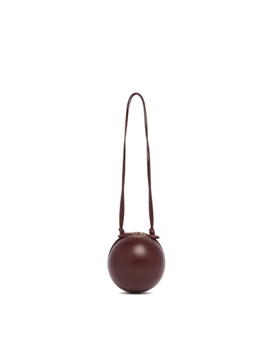 Alaïa Burgundy Sphere Leather Bag