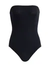 Alaïa Women Body Bustier In Maglia Seconda Pelle In Blue