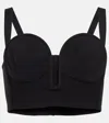 Alaïa Bustier Top In Black