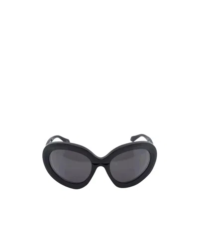 Alaïa Butterfly Frame Sunglasses In Black