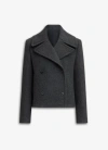 Alaïa Alaia Caban Jacket In Black