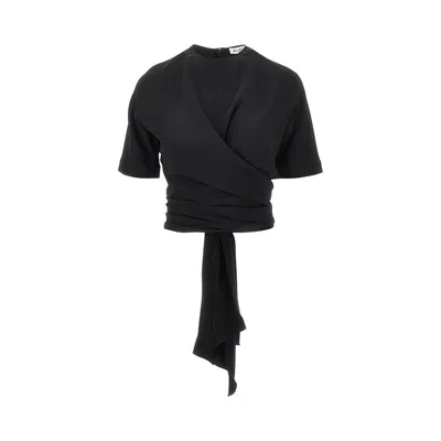 ALAÏA CADY TIE TOP