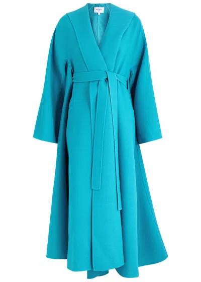 Alaïa Cape-effect Wool-blend Coat