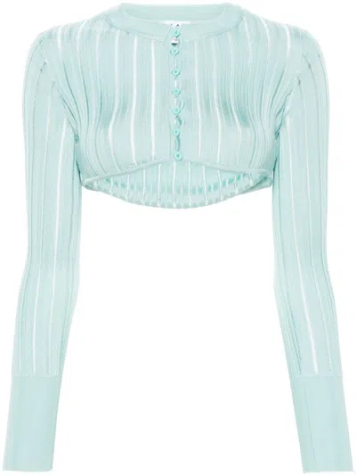 Alaïa Cardigan In Green