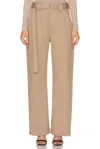 Alaïa Cargo Pant In Tan