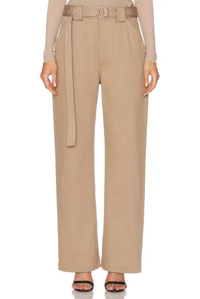 Alaïa Cargo Pant In Tan