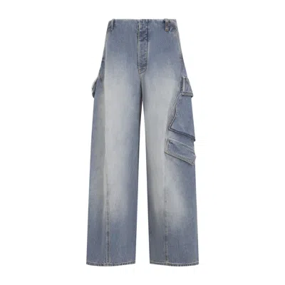 Alaïa Alaia Cargo Pants In Blue