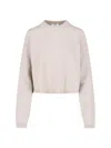 Alaïa Cashmere And Wool Turtleneck Pullover In Neutral