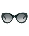 Alaïa Cat Eye-frame Recycled Acetate Sunglasses In Green