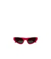 Alaïa Cat-eye Frame Sunglasses In Red