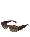 Alaïa Alaia Women Acetate Sunglasses In Brown
