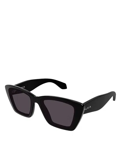 Alaïa Cat Eye Sunglasses, 57mm In Black