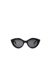 Alaïa Cat-eye Sunglasses In Black
