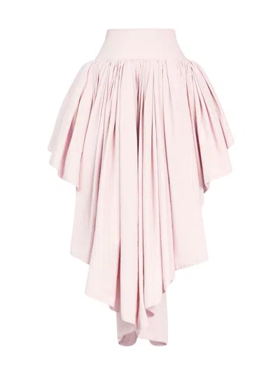 Alaïa Alaia Chic Mini Skirt For Women - Ss26 Collection In Pink