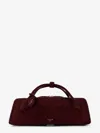 Alaïa Alaia Women Clutch Le Teckel Suede Handbag In Purple