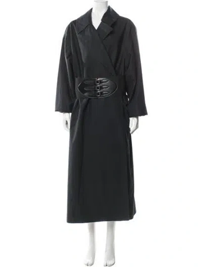 Pre-owned Alaïa Coat In Gray