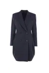 Alaïa Coats In Blue