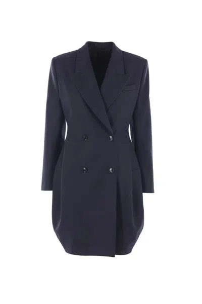 Alaïa Coats In Blue