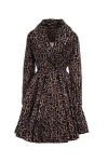 Alaïa Alaia Coats In Brown