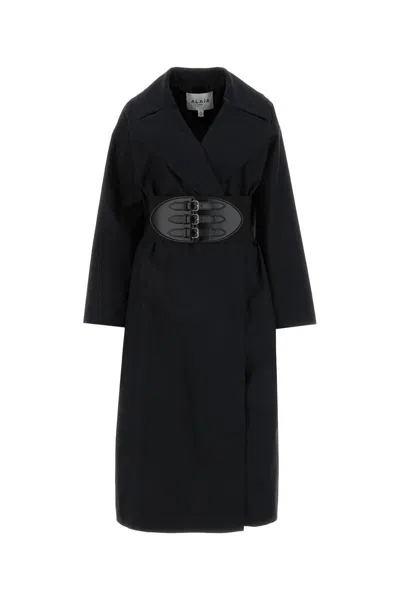 Alaïa Alaia Coats In Noir