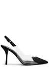 Alaïa Coeur 90 Suede Slingback Pumps