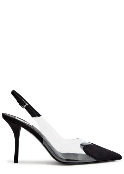 Alaïa Coeur 90 Suede Slingback Pumps