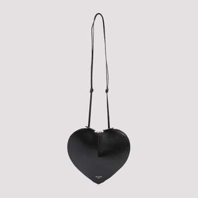 ALAÏA ALAÏA COEUR LEATHER BAG