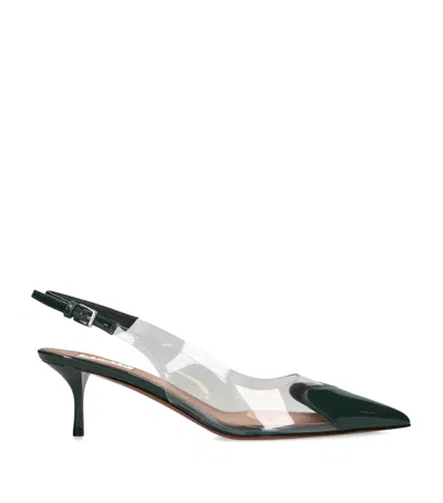 ALAÏA COEUR SLINGBACK PUMPS 55