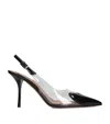 Alaïa Coeur Slingback Pumps 90 In Black