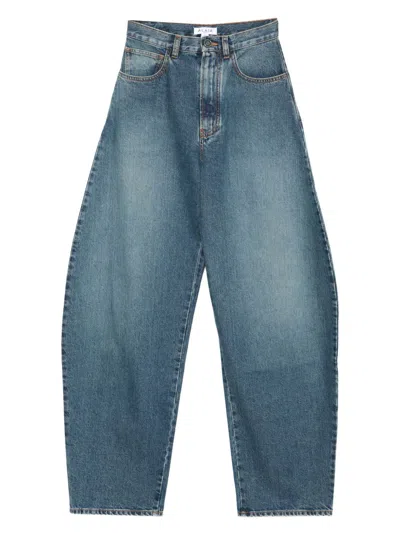 ALAÏA ALAIA COTTON DENIM PANTS