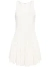 Alaïa Alaia Cotton Lace Skater Dress